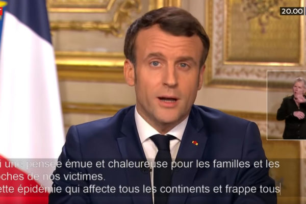 Macron discorso 16 marzo 2020