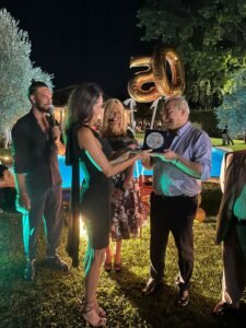 Alex Belli e Delia Duran Cassino